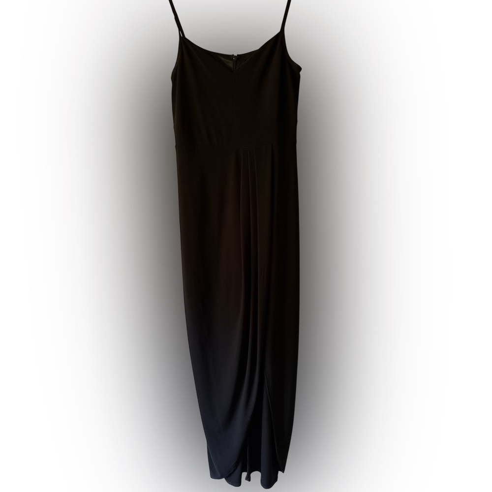 Laundry By Shelli Segal Black Spaghetti Strap Dress